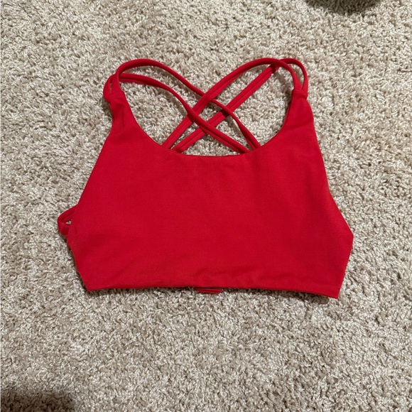 Bombshell Sportswear Red Barbell Sports Bra - Picture 7 of 7